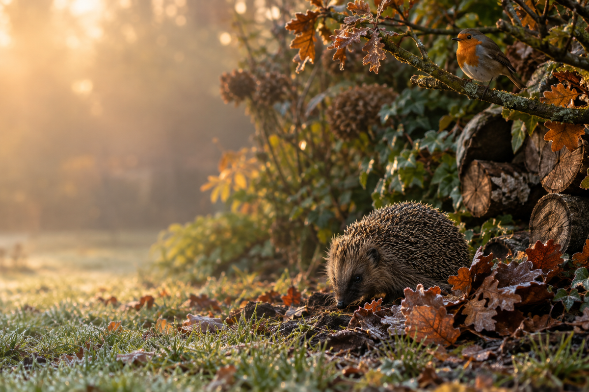 Je tuin winterklaar maken voor Nederlandse wildlife