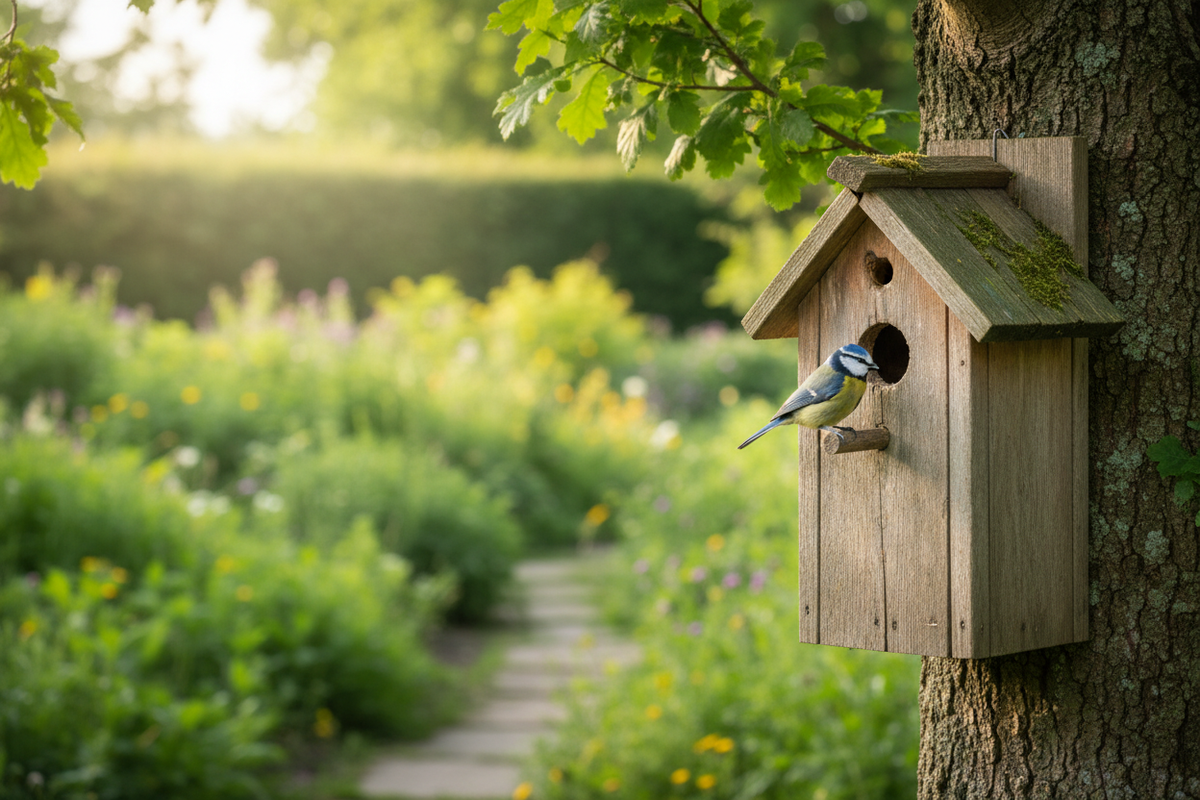 🐦 Zelf een vogelhuisje maken