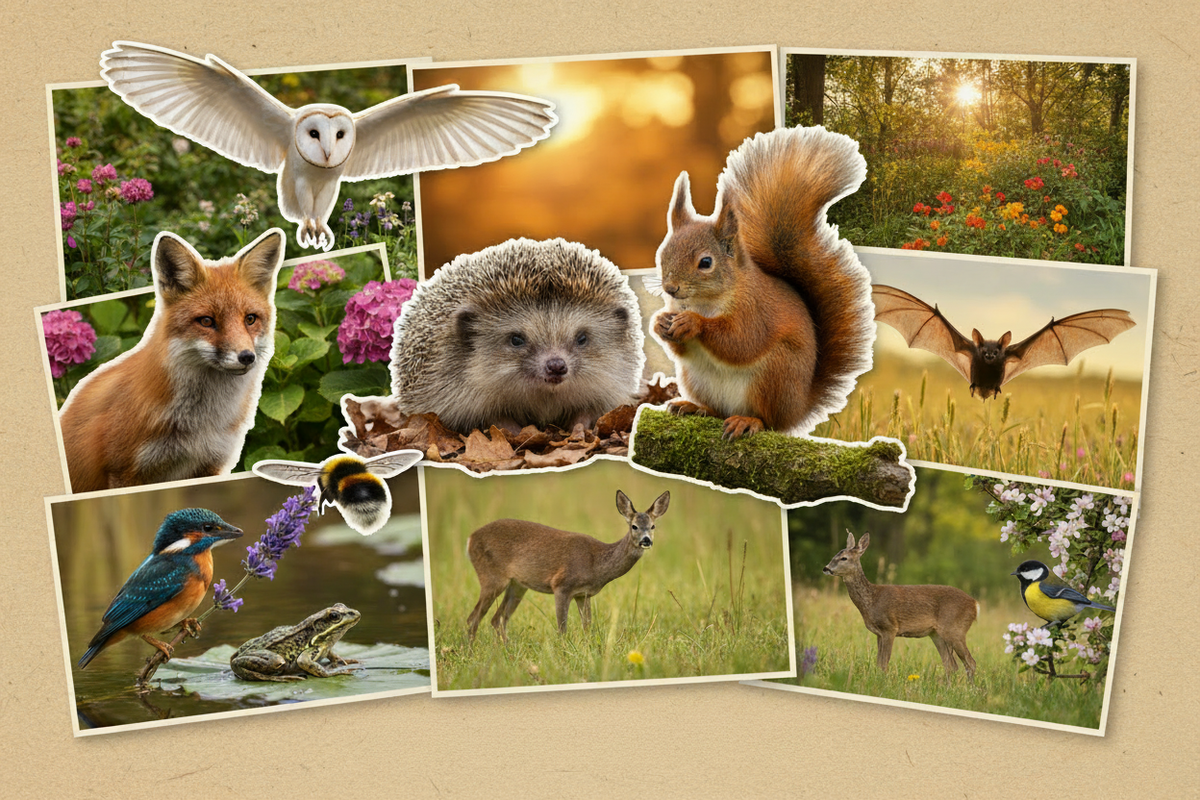 Wildlife dichtbij huis: 10 dieren die je kunt ontdekken