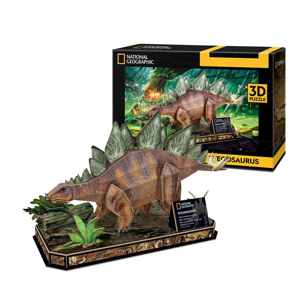 Cubic Fun 3D Puzzel NG Stegosaurus – Wildlife Explorer