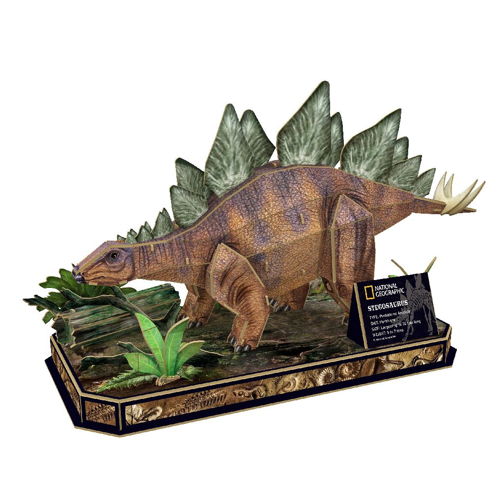 Cubic Fun 3D Puzzel NG Stegosaurus – Wildlife Explorer