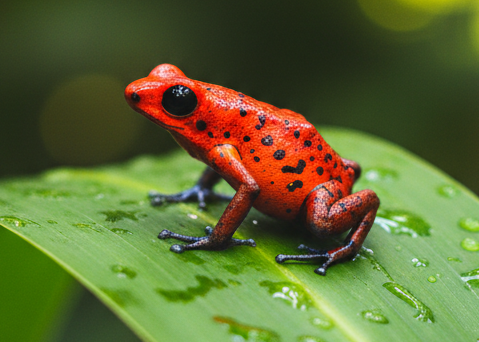 Aardbei pijlgifkikker – Wildlife Explorer Collectible