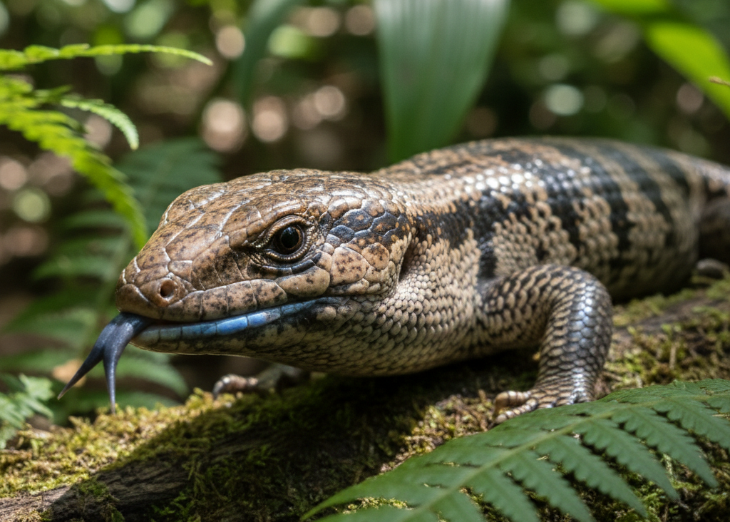 Blauwtongskink Wildlifemagnet – Wildlife Explorer