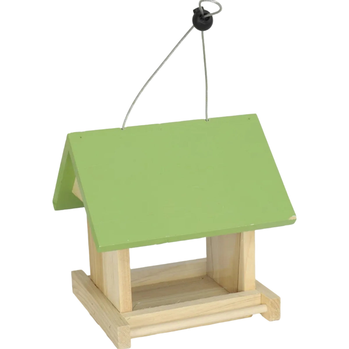 Boon voerdispencer hout lichtgroen dak 20 cm