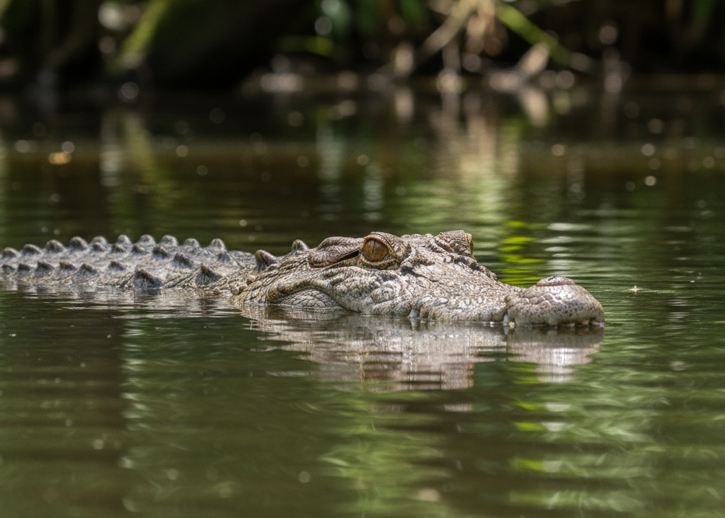 Crocodile magnet
