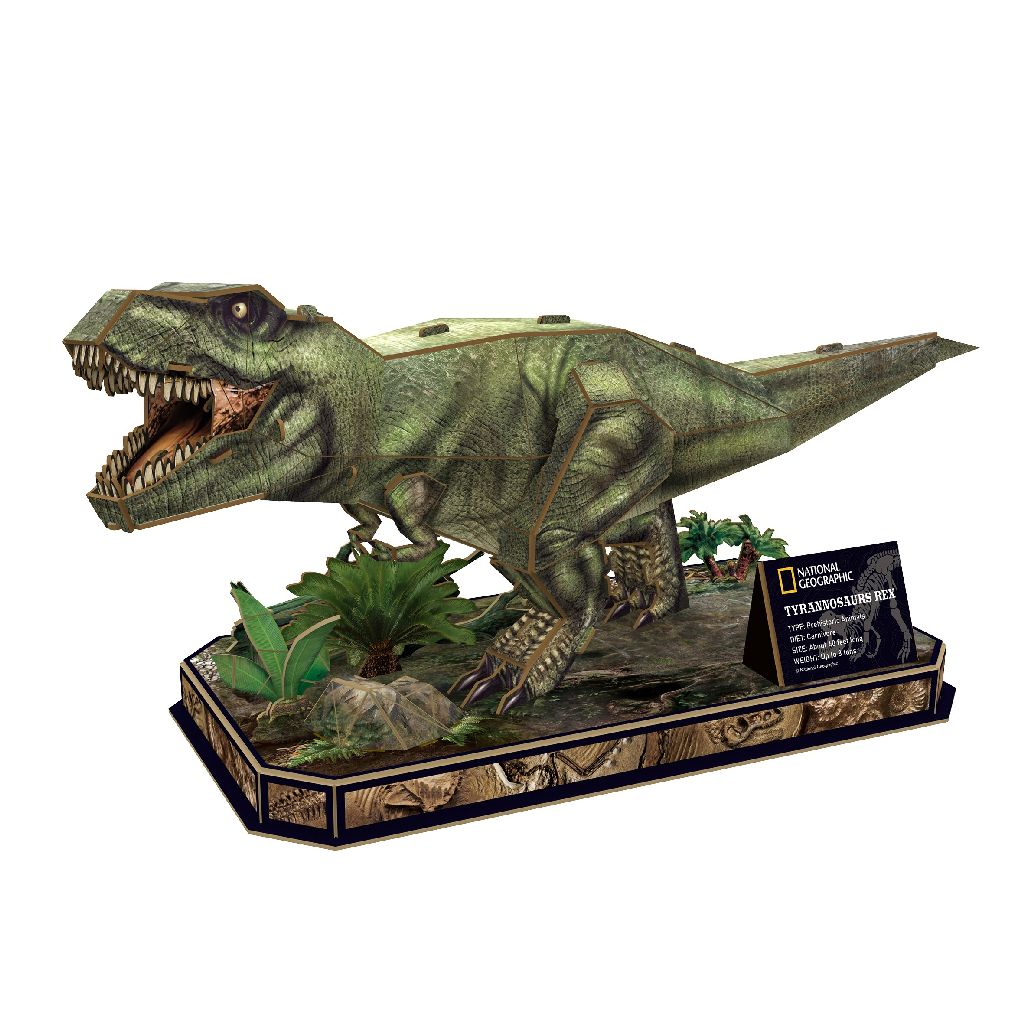 Cubic Fun 3D Puzzel NG Tyrannosaurus Rex – Wildlife Explorer