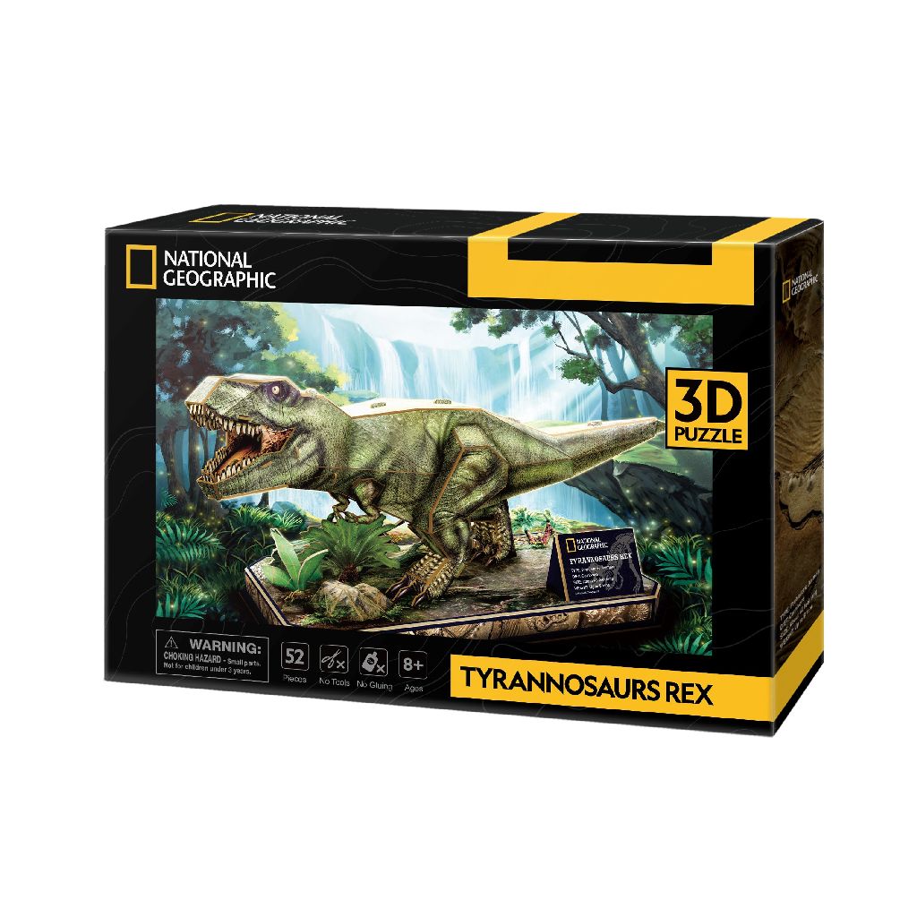Cubic Fun 3D Puzzel NG Tyrannosaurus Rex – Wildlife Explorer