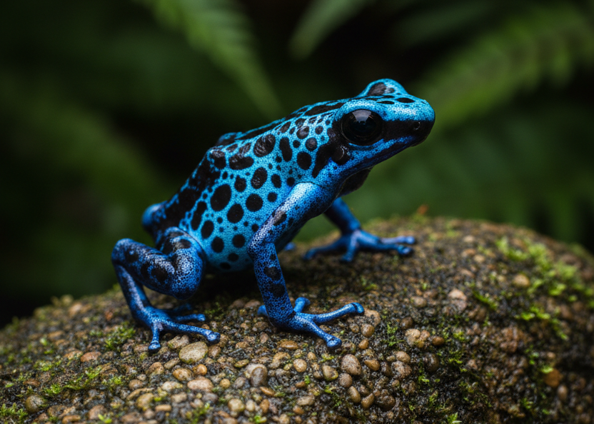 Dendrobates azureus – Wildlife Explorer Collectible