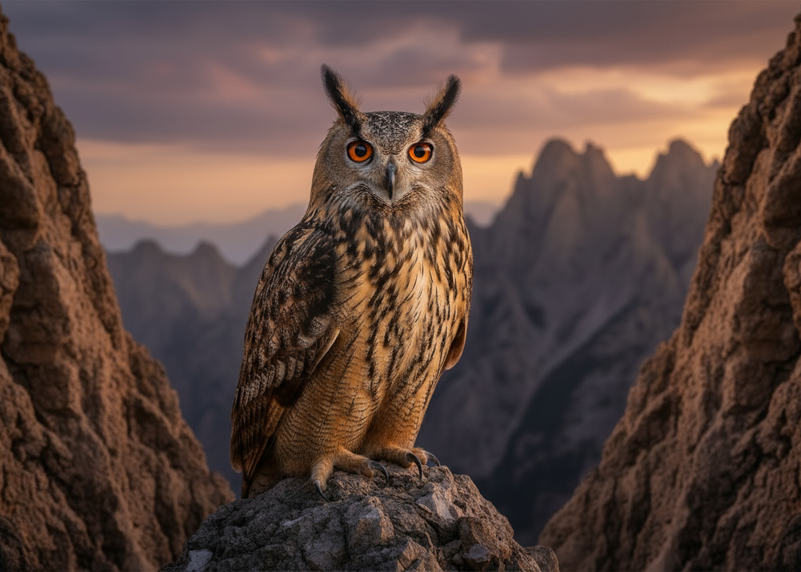 Europese Oehoe – Wildlife Explorer Collectible