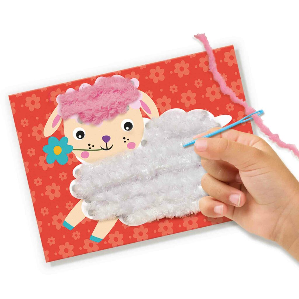 SES Fluffy dieren borduren