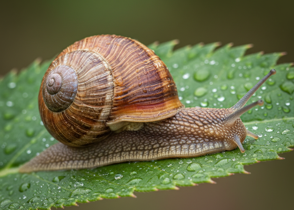 Garden Snail magnet