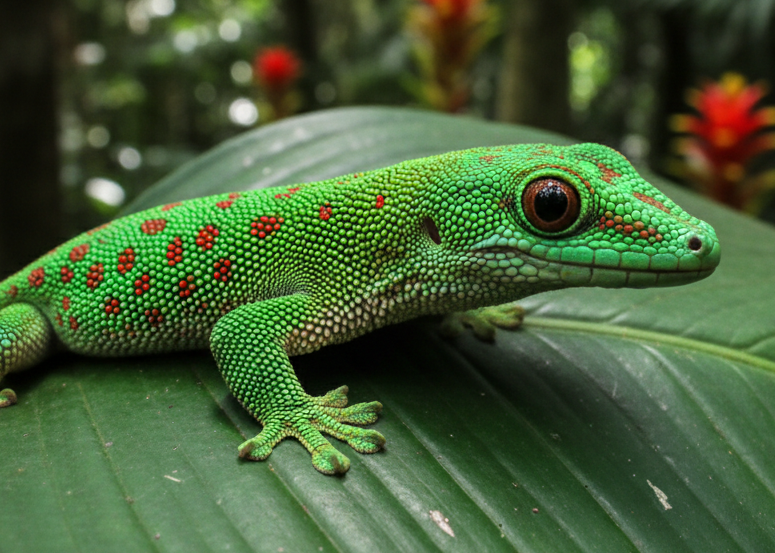 Grote Madagaskar Daggekko – Wildlife Explorer Collectible
