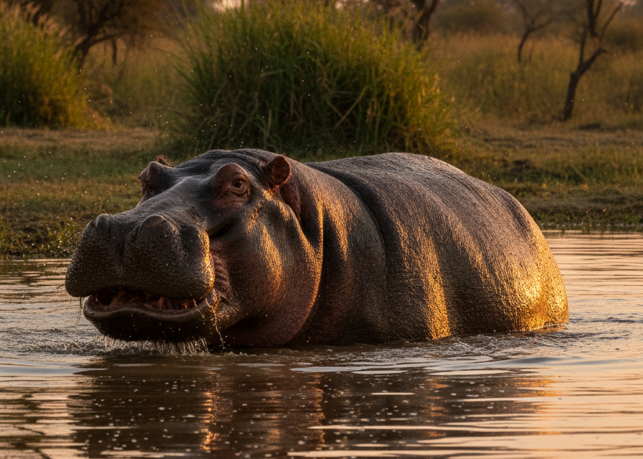 Hippopotamus Magnet