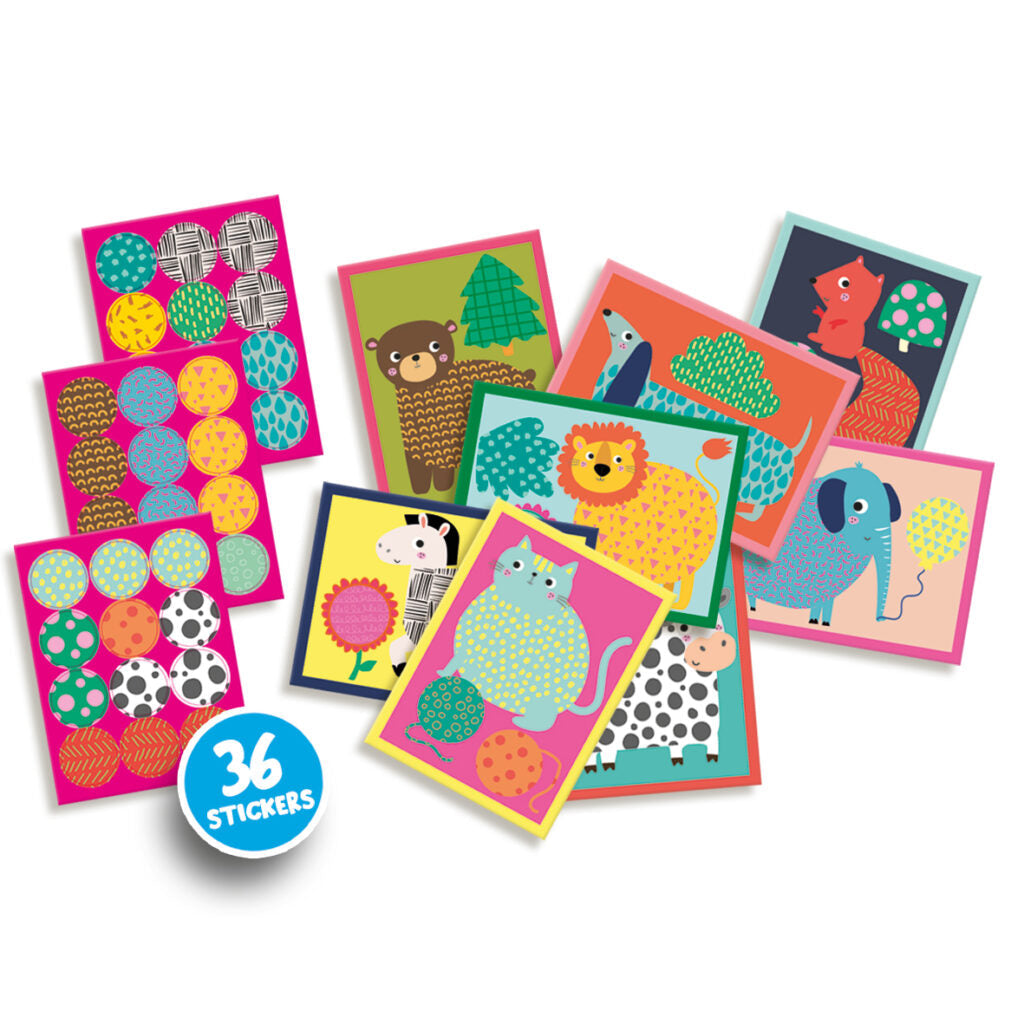 SES My first – Dierenprint stickers
