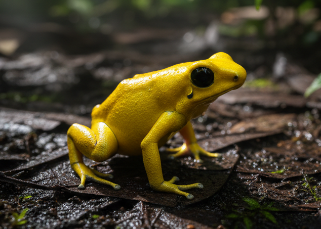 Phyllobates terribilis – Wildlife Explorer Collectible