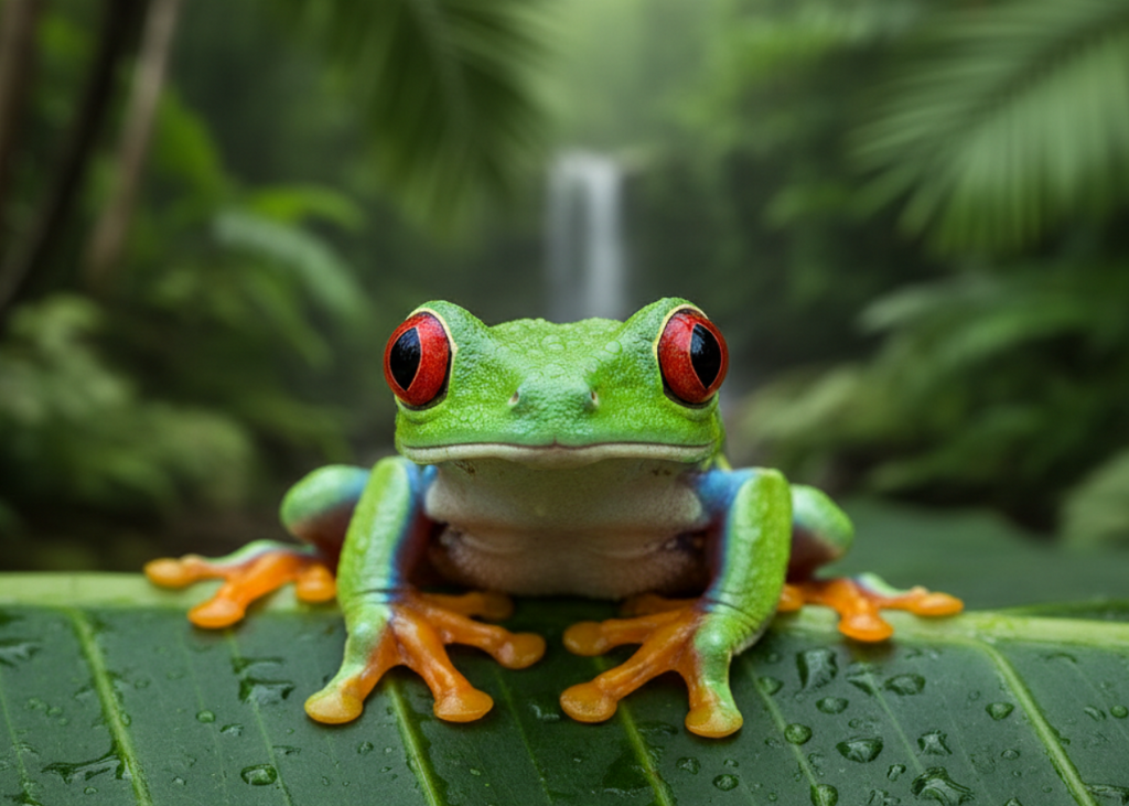 Roodoogboomkikker – Wildlife Explorer Collectible
