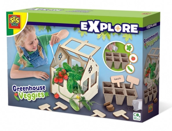 SES Creative Explore Broeikas met groenten – Wildlife Explorer Kids