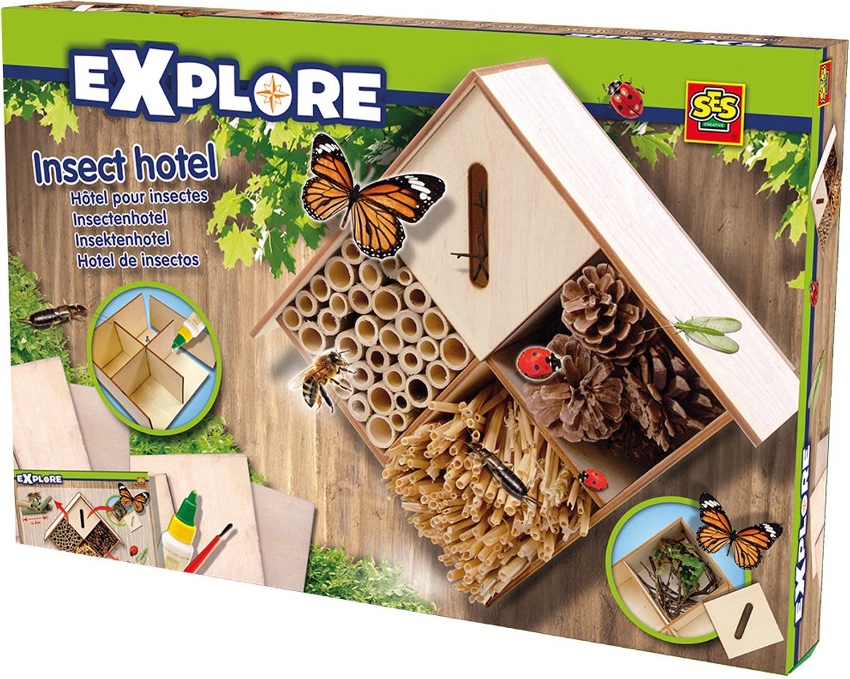 SES Creative Explore Insectenhotel – Wildlife Explorer Kids
