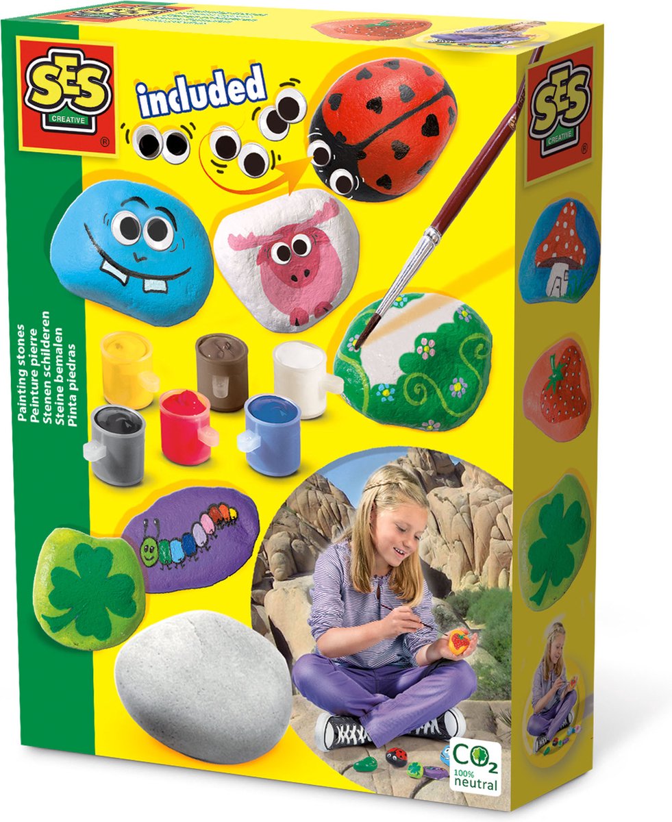 SES Stenen Schilderen – Wildlife Explorer Kids
