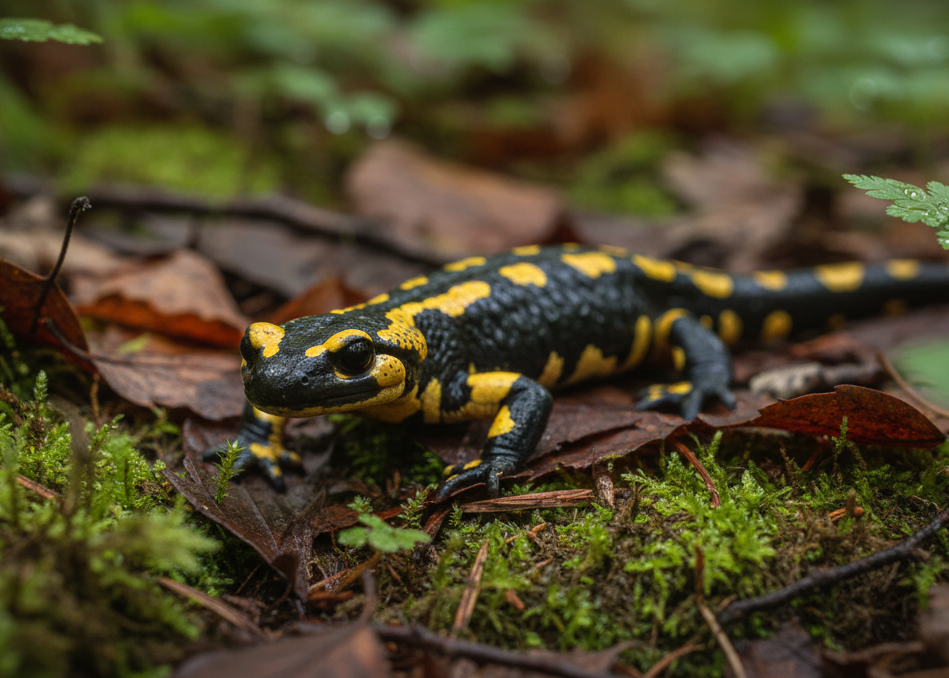 Vuursalamander – Wildlife Explorer Collectible