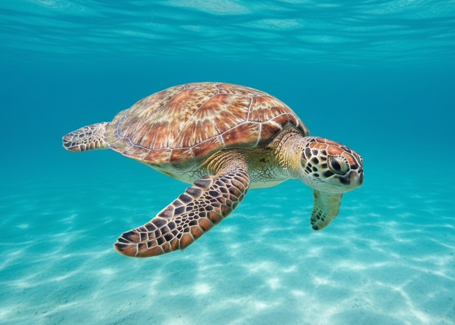 Zeeschildpad – Wildlife Explorer Collectible