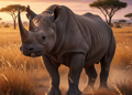 Zwarte neushoorn – Wildlife Explorer Collectible